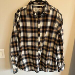 Mens Depart West Dress Shirt- Large